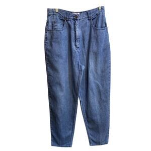 Christopher & Banks Jeans Denim 12 Blue High Rise Classic Fit Lightweight Cotton